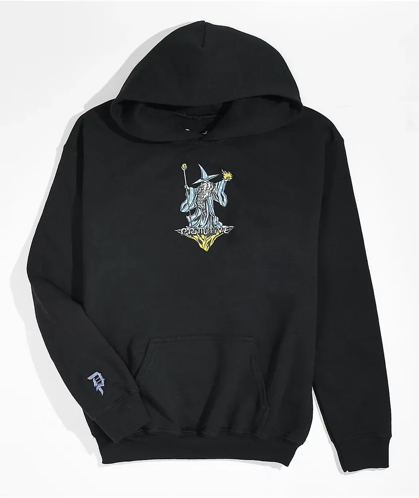 Primitive Kids Wizard Black Hoodie