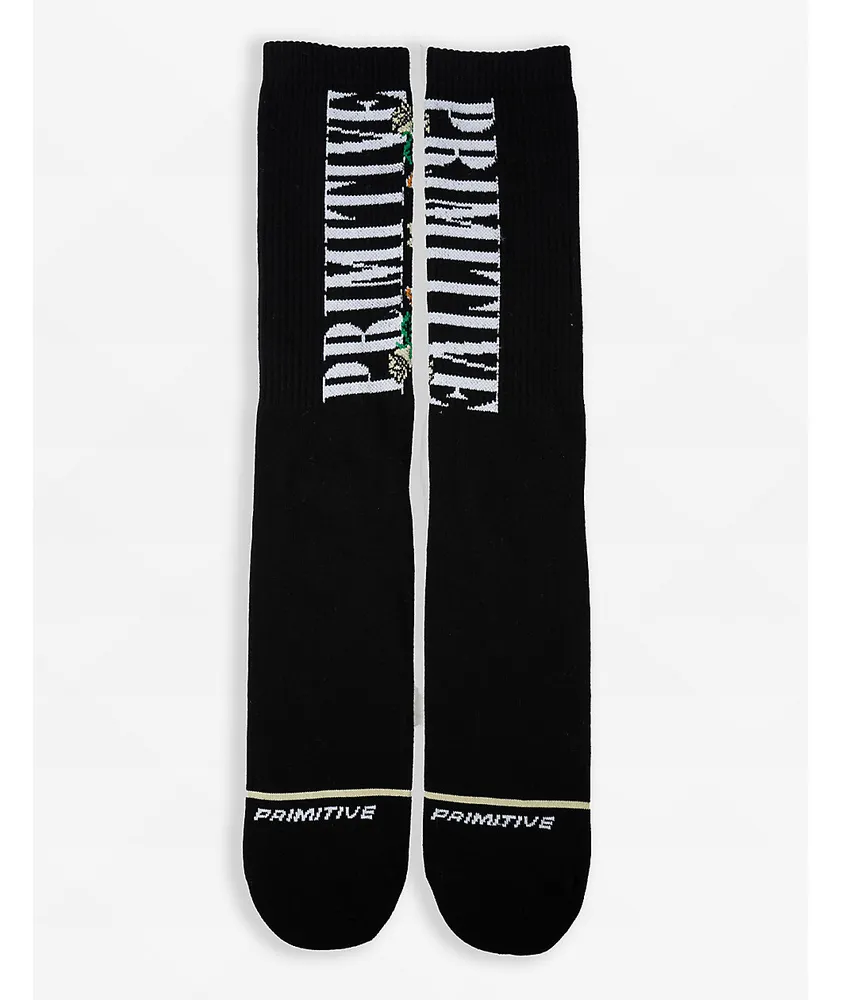 Primitive Layne Black Crew Socks