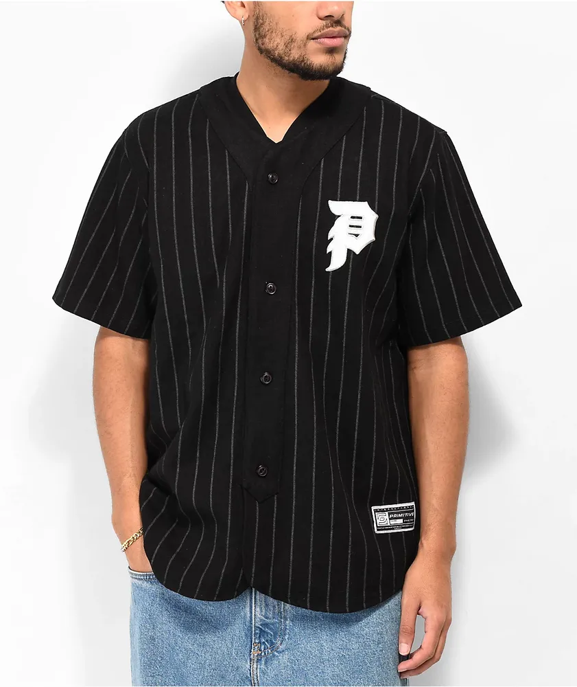 Primitive Legend Black Baseball Jersey