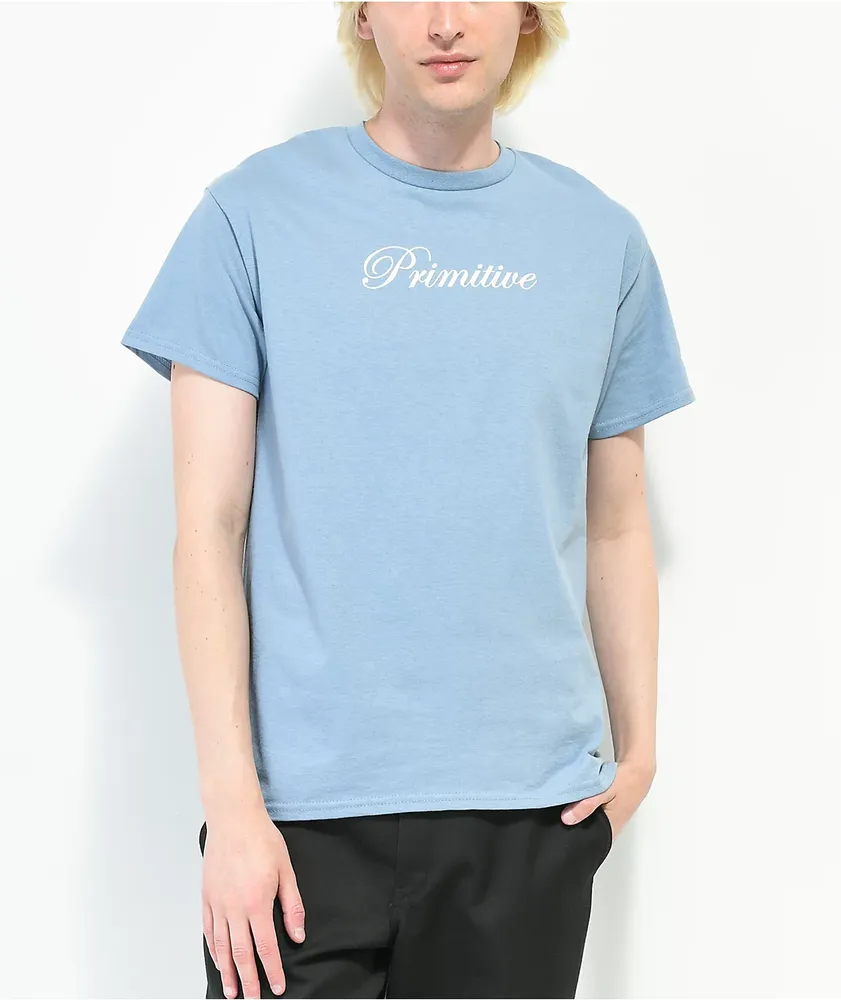 Primitive Lucky Light Blue T-Shirt