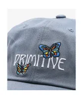 Primitive Mental Wealth Slate Strapback Hat