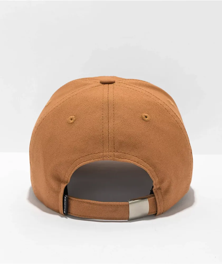 Primitive Mini Dirty P Tan Strapback Hat