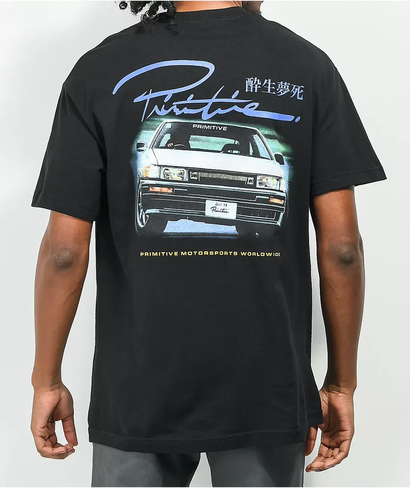 Primitive Motor Track II Black T-Shirt