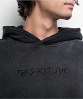 Primitive Nightfall Oversized Black Wash Hoodie