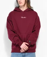 Primitive Nuevo Core Premium Burgundy Hoodie