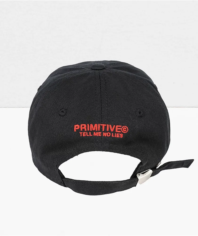 Primitive Promises Black Strapback Hat