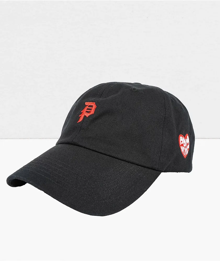 Primitive Promises Black Strapback Hat