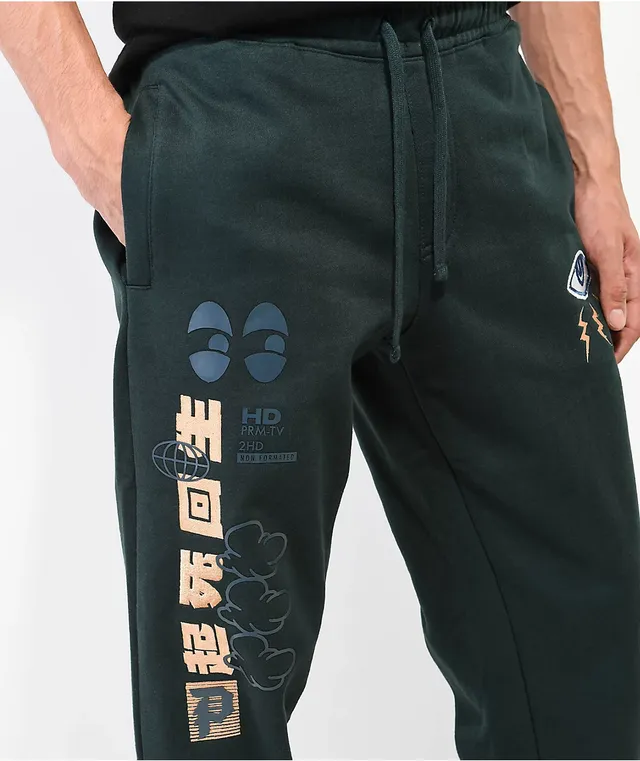 Primitive Blue Micro Fleece Sweatpants