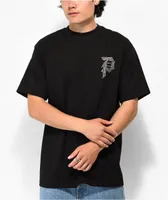 Primitive Rhinestone Dirty P Black T-Shirt