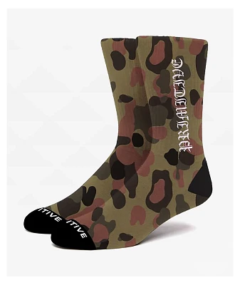 Primitive Rider Camo Crew Socks