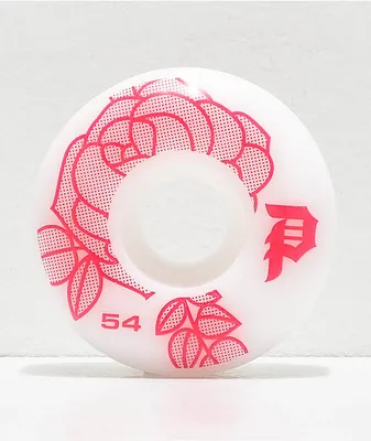 Primitive Rosa 54mm 101a White Skateboard Wheels