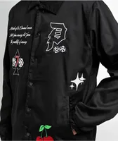 Primitive Royal Black Coaches Jacket