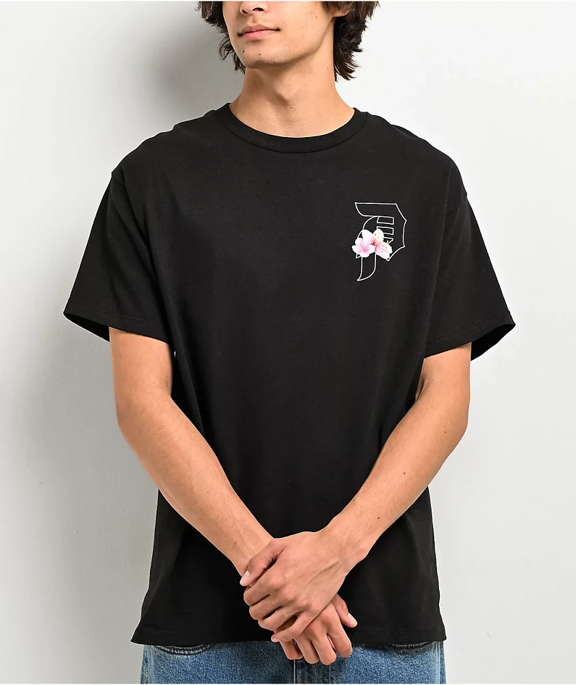 Primitive Sakura Black T-Shirt