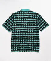 Primitive Scales Teal Polo Shirt