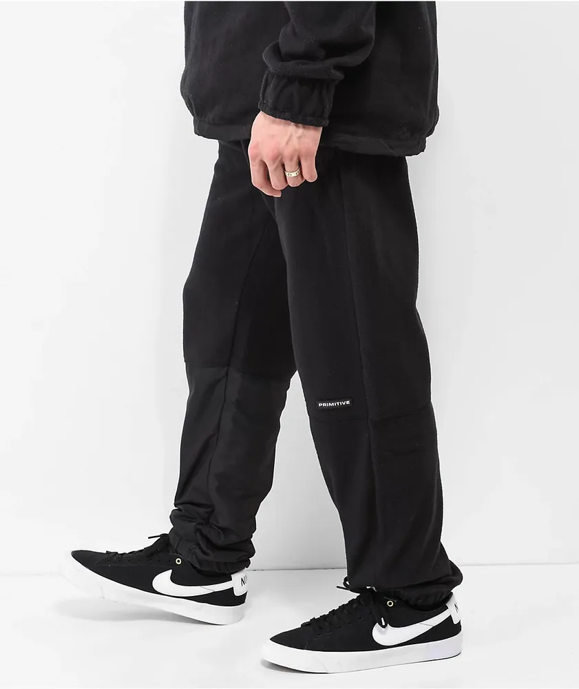 Primitive Shadows Black Polar Sweatpants