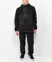 Primitive Shadows Micro Black Anorak Jacket