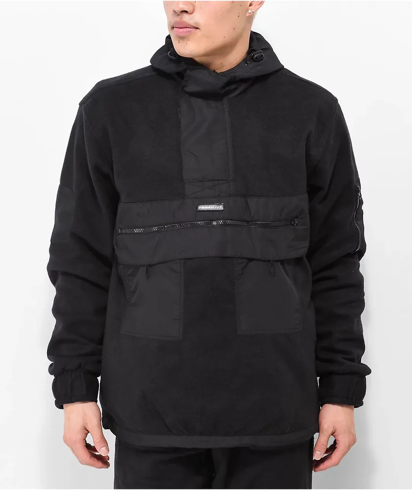 Primitive Shadows Polar Black Anorak Jacket