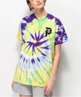 Primitive Shatter Rainbow Tie Dye T-Shirt