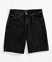 Primitive Temptation Black Wash Denim Shorts