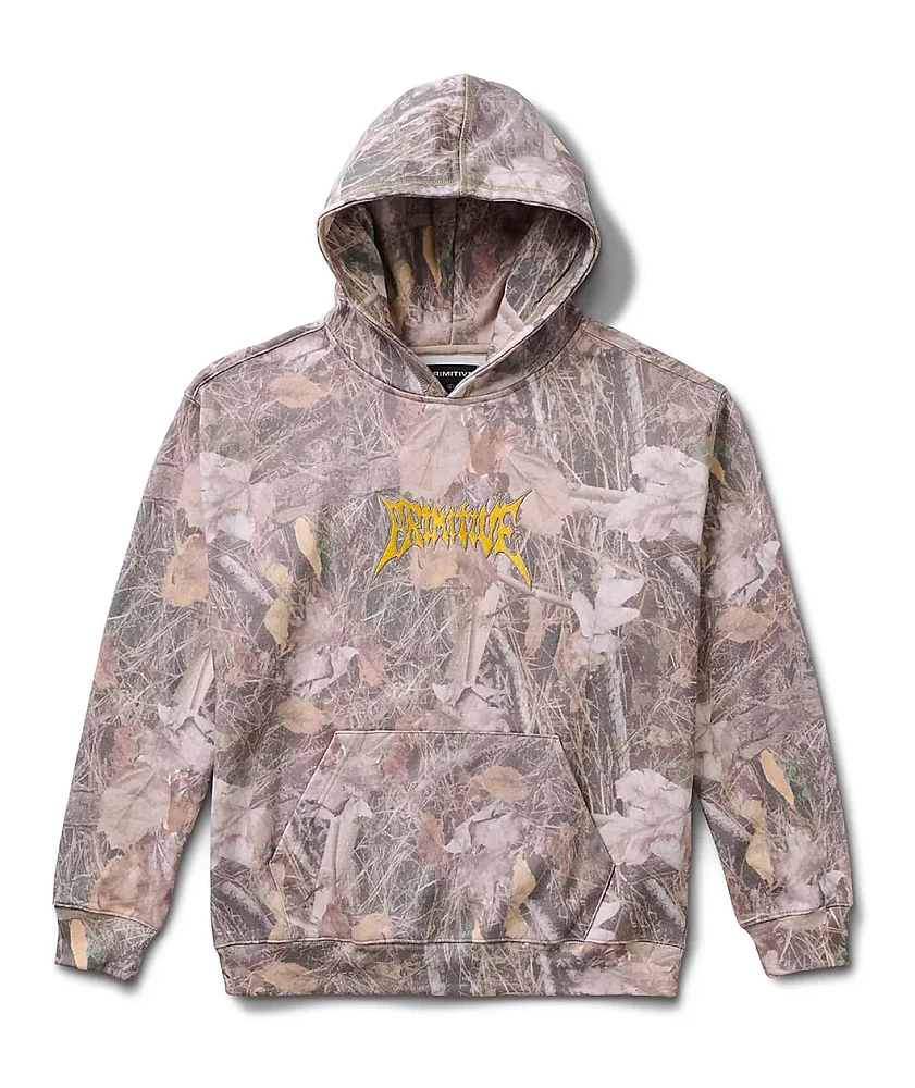 Primitive Threat Heavyweight Camo Hoodie