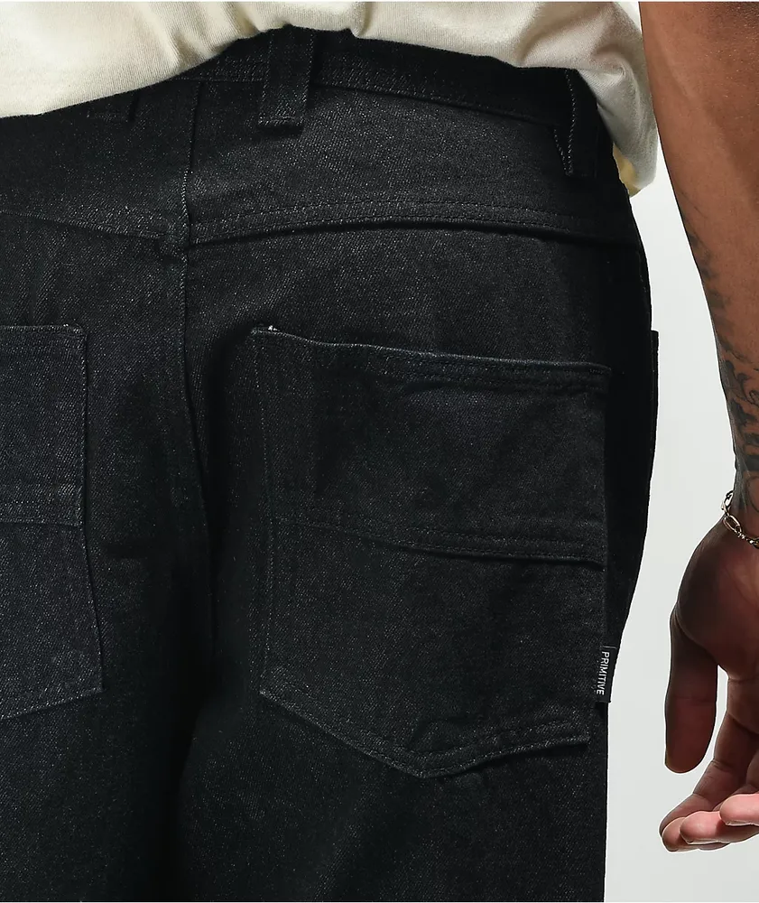 Primitive Tiago Black Denim Jeans