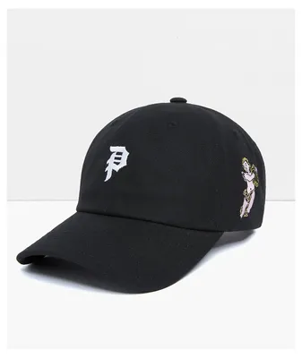 Primitive Union Dirty P Black Strapback Hat