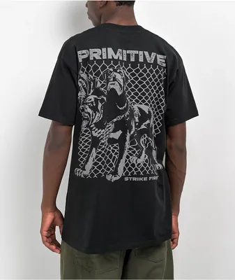Primitive Warning Black T-Shirt
