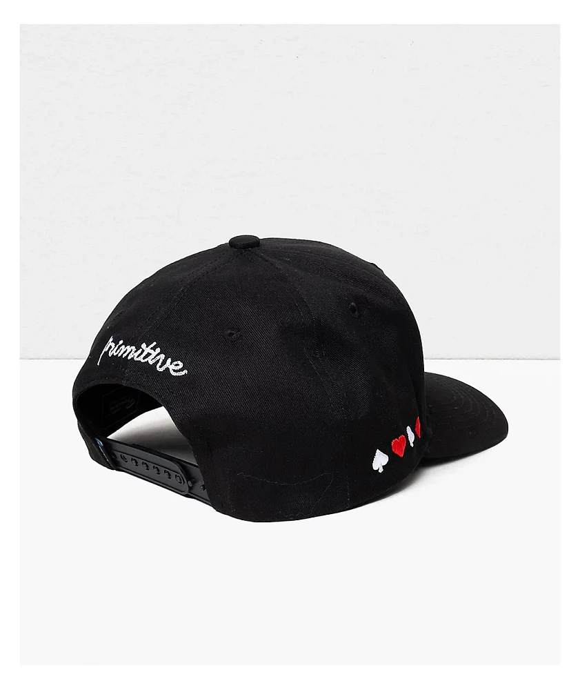 Primitive Winner Black Snapback Hat