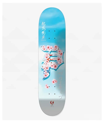 Primitive Yamashita Rising Dirty P 8.5" Skateboard Deck