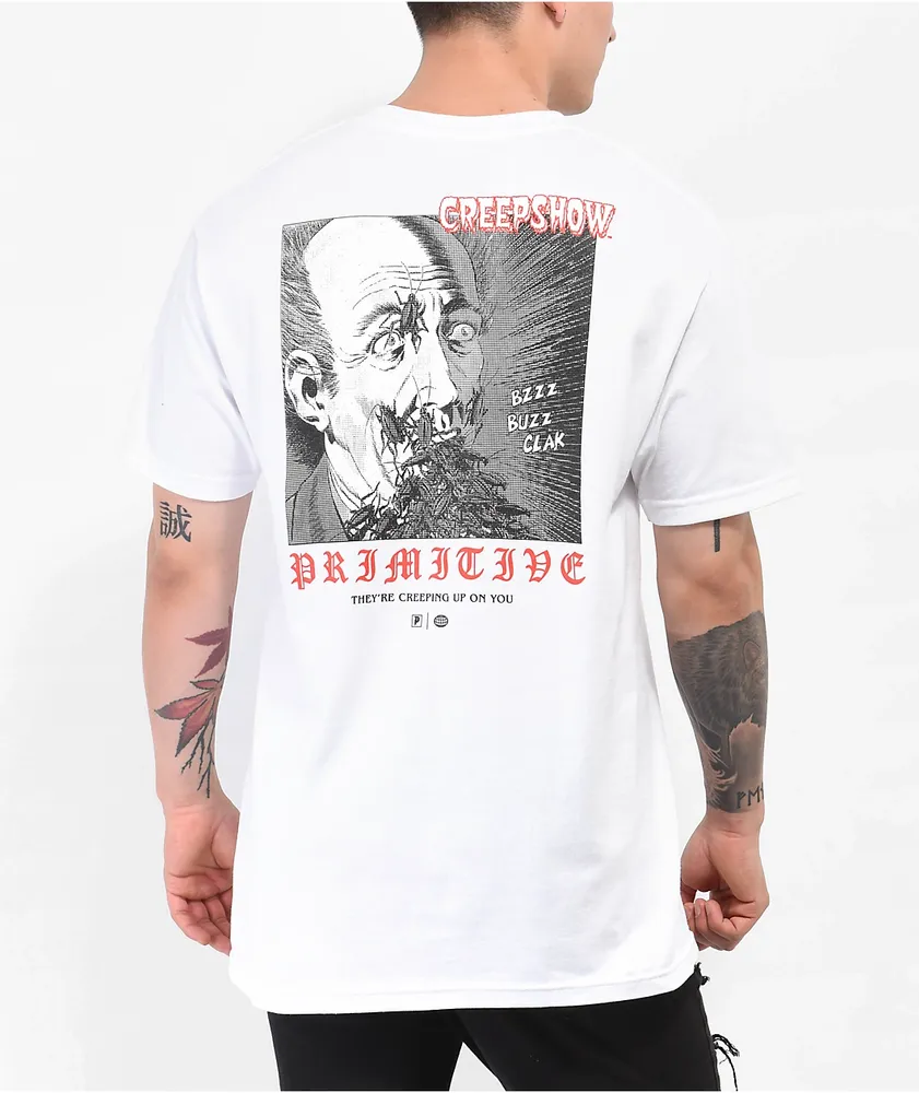 Primitive x Creepshow Bug Out White T-Shirt