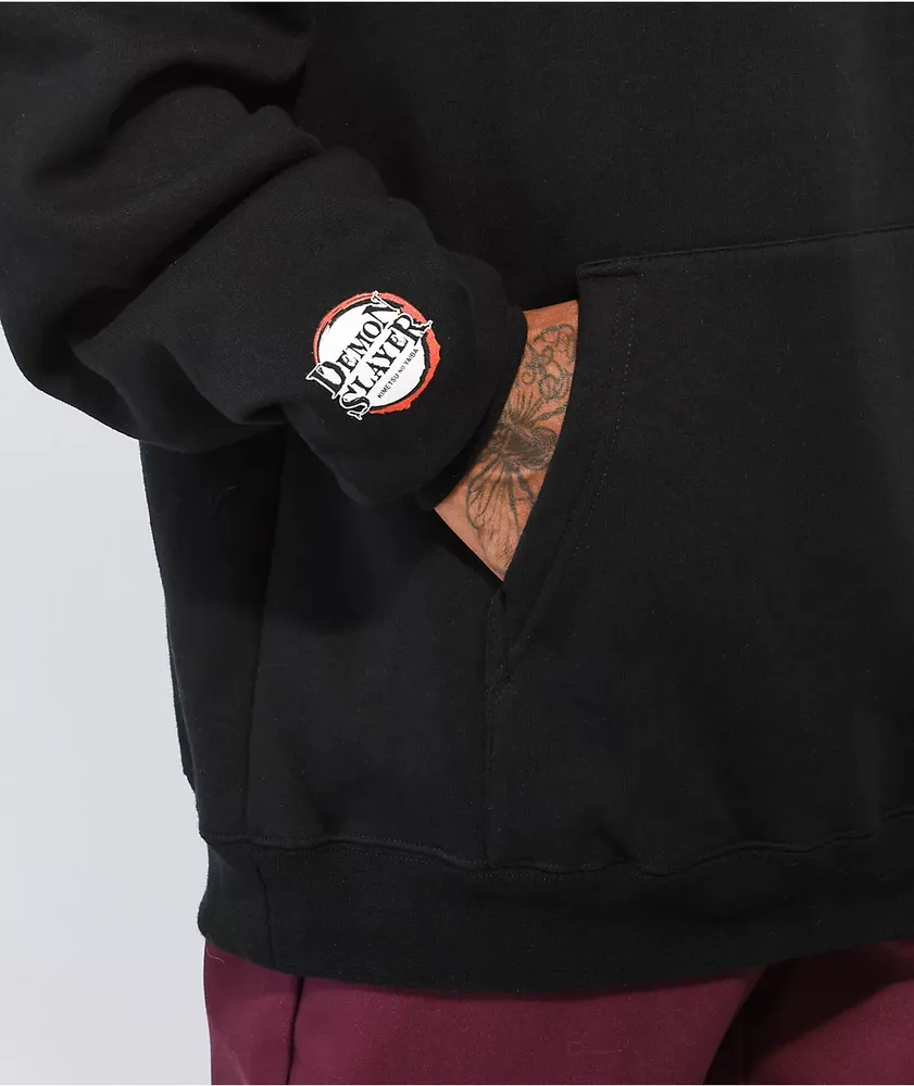 Primitive x Demon Slayer Nezuko Kamado Black Hoodie