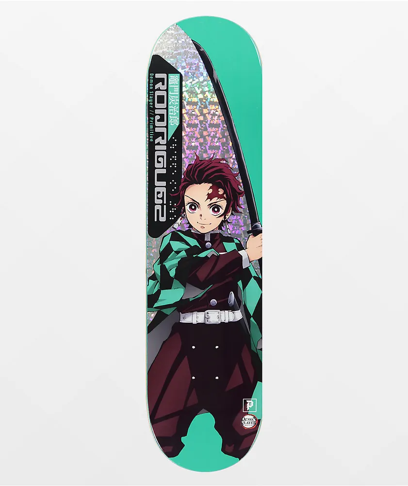 Primitive x Demon Slayer Rodriguez Tanjiro 8.25" Skateboard Deck