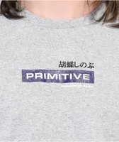 Primitive x Demon Slayer Shinobu Dirty P Grey T-Shirt
