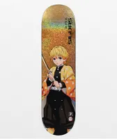 Primitive x Demon Slayer Silvas Zenitsu Skateboard Deck 8.125"