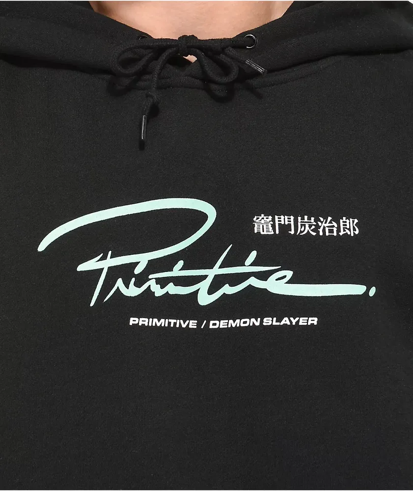 Primitive x Demon Slayer Tanjiro Black Hoodie