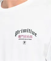 Primitive x Demon Slayer Tanjiro vs Rui White T-Shirt