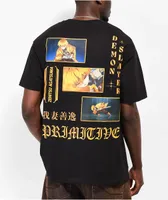 Primitive x Demon Slayer Thunder Black T-Shirt