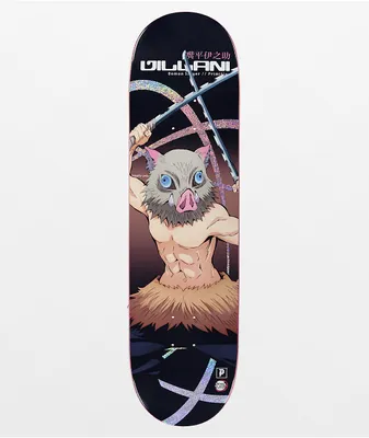 Primitive x Demon Slayer Villani Inosuke 8.5" Skateboard Deck
