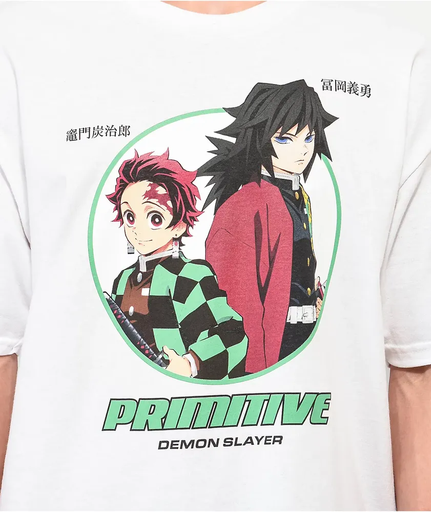 Primitive x Demon Slayer White T-Shirt