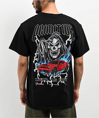 Primitive x Dodge Storm Black T-Shirt