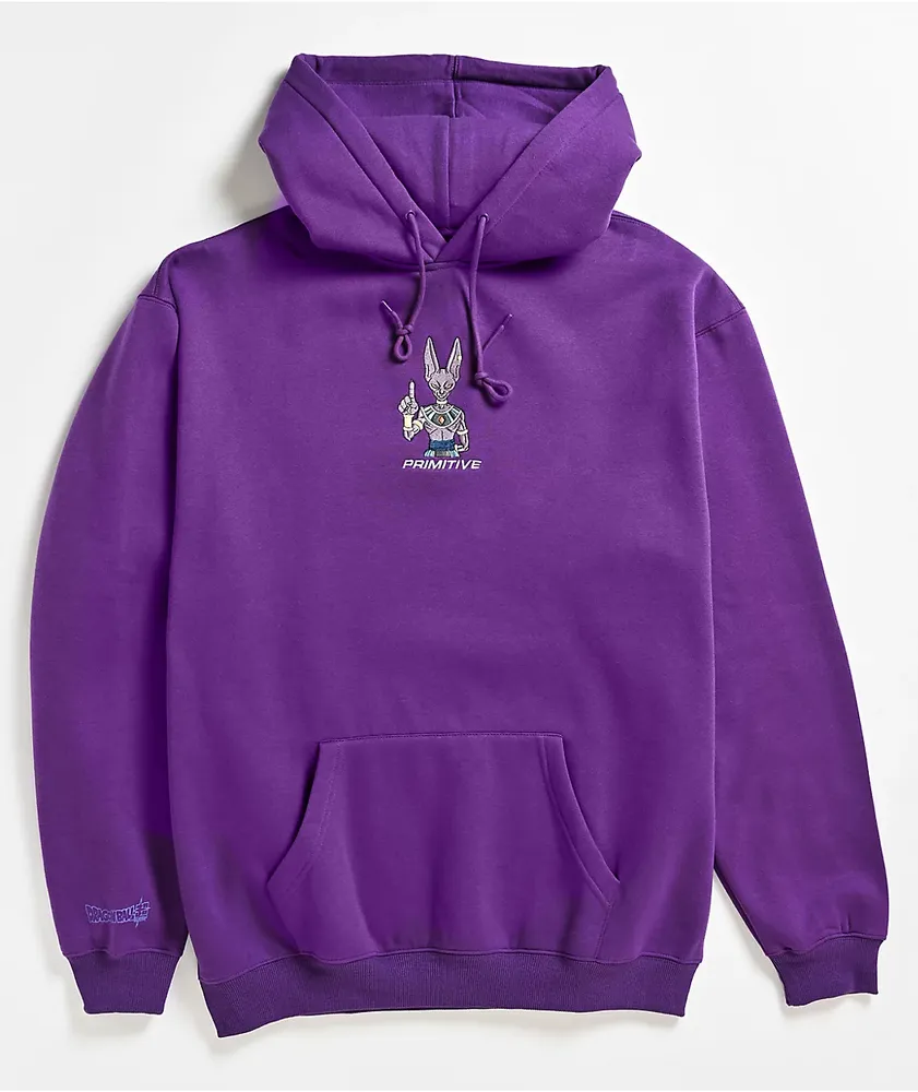 Primitive x Dragon Ball Super Destroyer Purple Hoodie