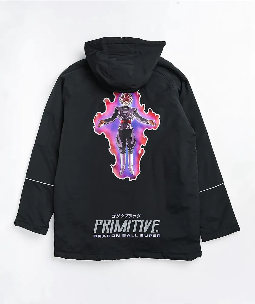 Primitive x Dragon Ball Super Goku Black Rose Parka