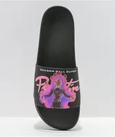 Primitive x Dragon Ball Super Goku Black Rose Slide Sandals