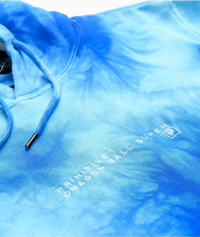 Primitive x Dragon Ball Super SSG Blue Wash Hoodie