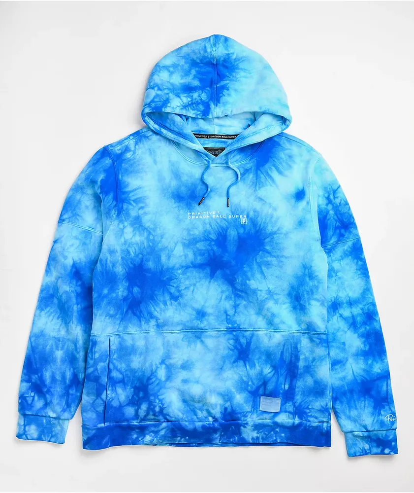 Primitive x Dragon Ball Super SSG Blue Wash Hoodie