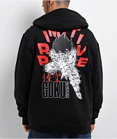 Primitive x Dragon Ball Z Goku Energy Black Zip Hoodie