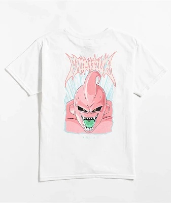 Primitive x Dragon Ball Z Kids Super Buu White T-Shirt