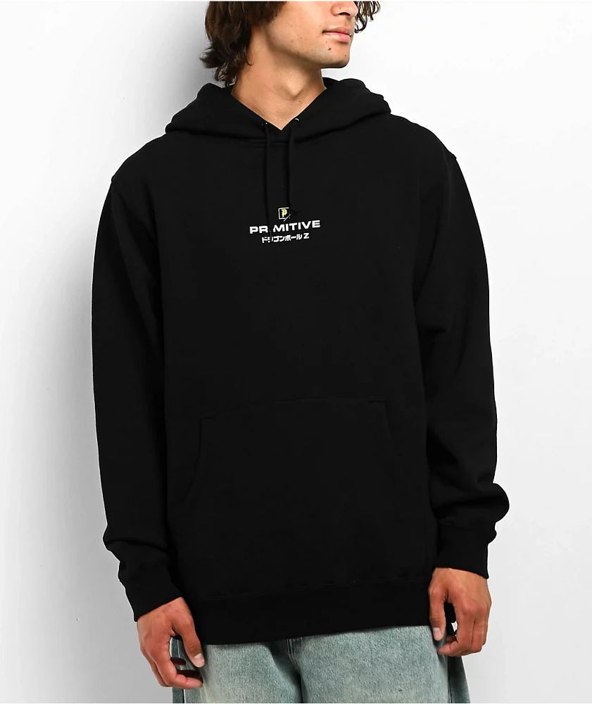 Primitive x Dragon Ball Z Saiyan Prince Black Hoodie