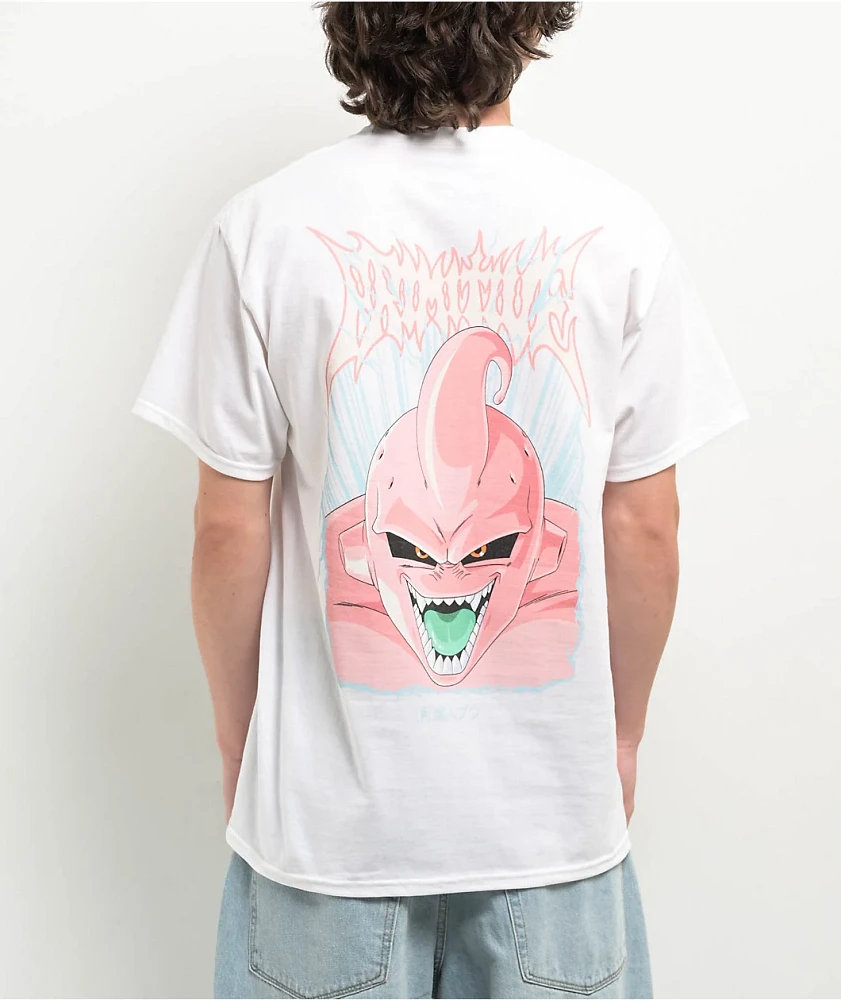 Primitive x Dragon Ball Z Super Buu White T-Shirt