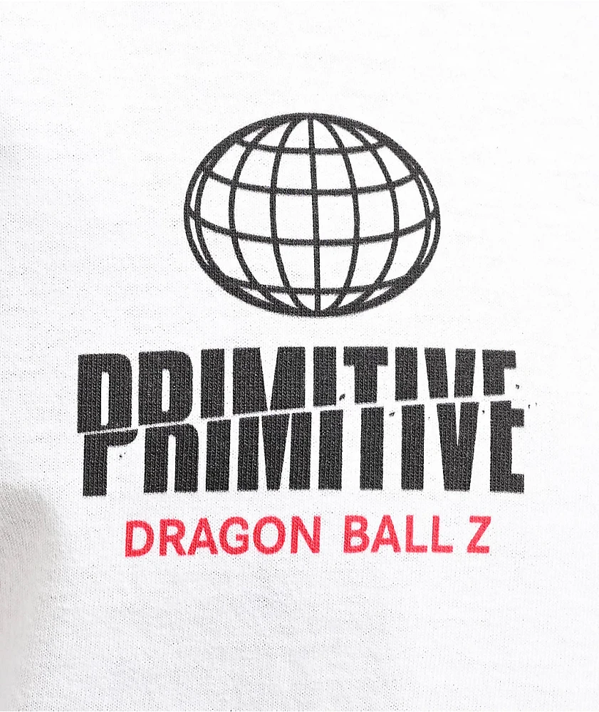 Primitive x Dragon Ball Z Timeline White T-Shirt